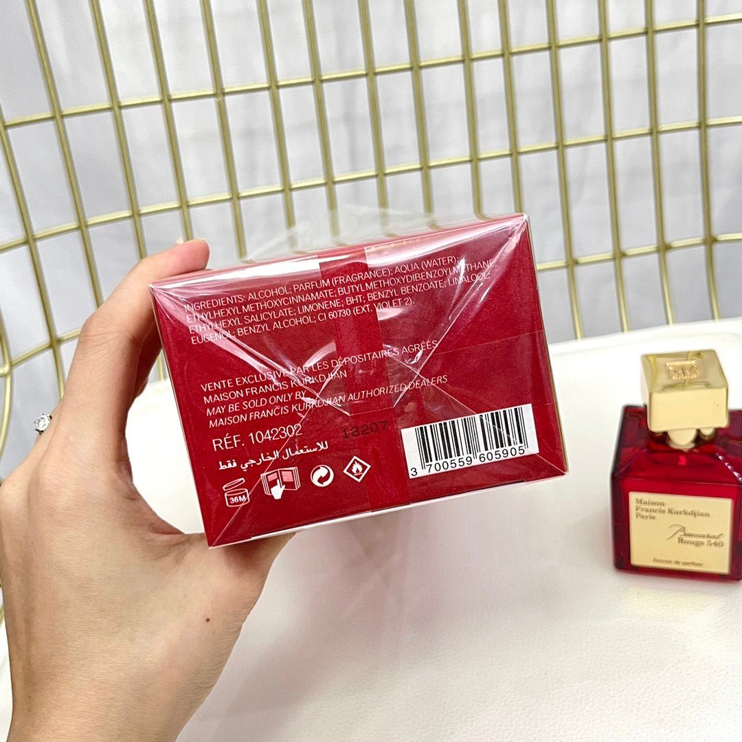 Maison Francis Kurkdjian Baccarat Rouge 540 Extrait de Parfum, 2017 100ml 梵诗柯香 晶红540 香精版 - Image 6